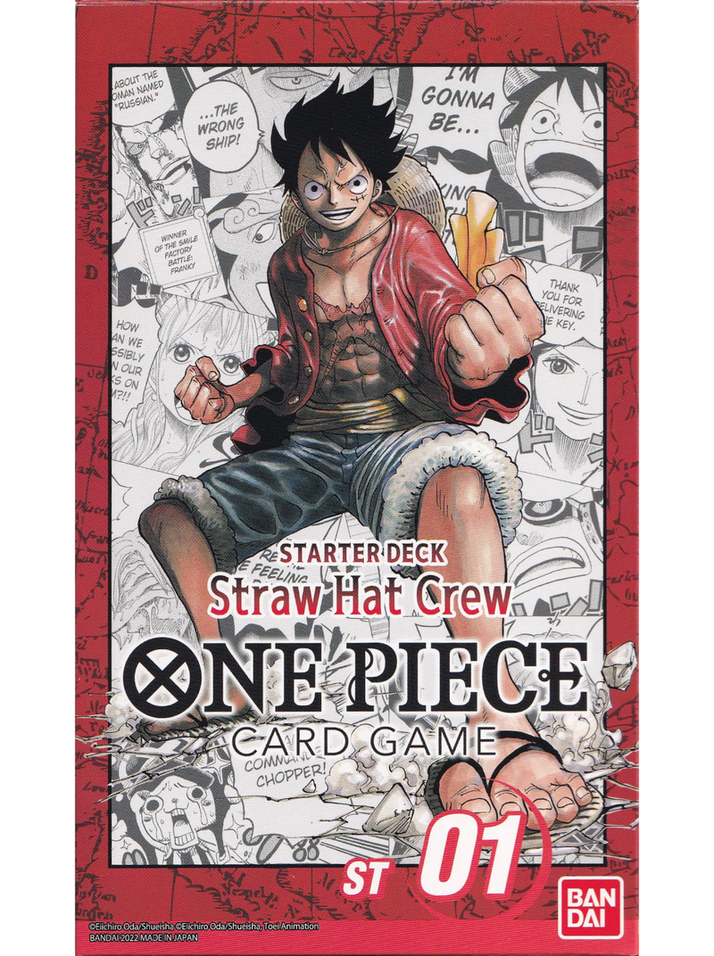 Ops One Piece TCG Straw Hat Crew Starter Deck (ST01)