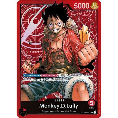 One Piece TCG: Straw Hat Crew Starter Deck (ST-01)