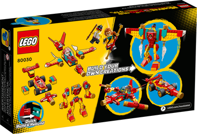 LEGO Monkie Kid’s Staff Creations (80030)