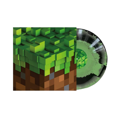 Minecraft Volume Alpha Vinyl (Emerald Ore Swirl)