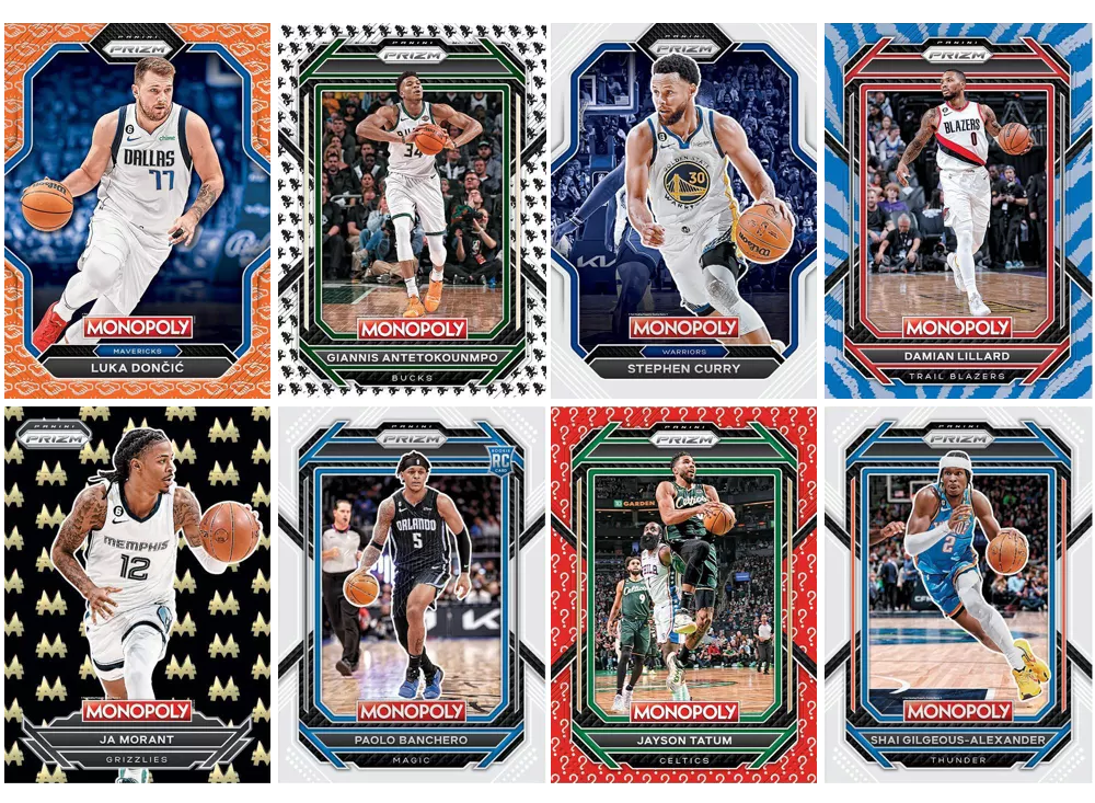 2022-23 Panini NBA Monopoly Prizm (Blaster Box)