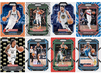 2022-23 Panini NBA Monopoly Prizm (Blaster Box)