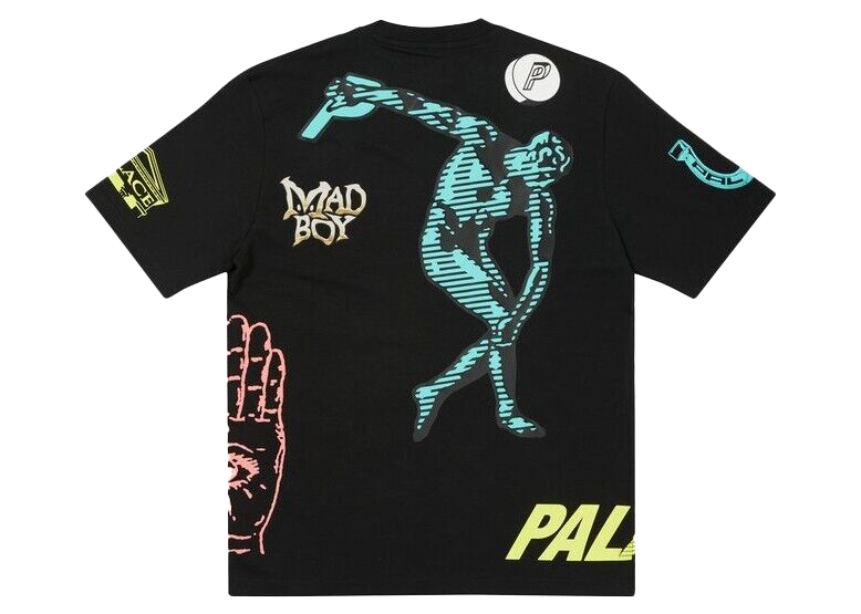 Palace x Cannondale Mad Boy T-Shirt (Black)