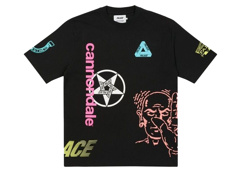 Palace x Cannondale Mad Boy T-Shirt (Black)