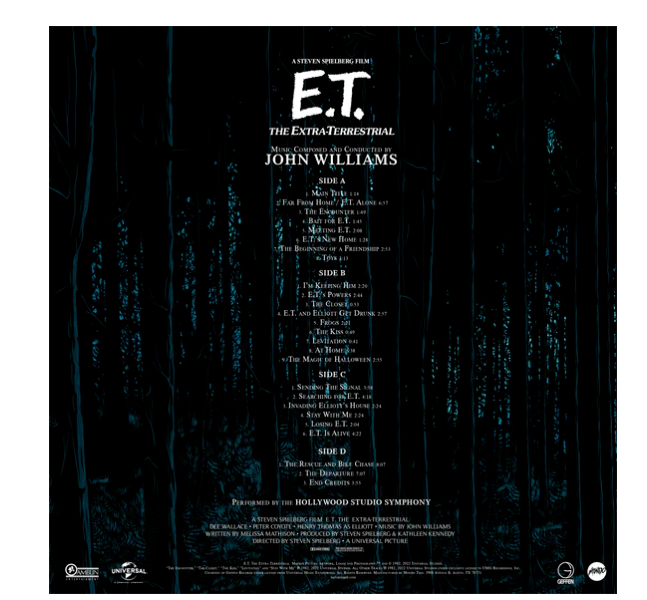 E.T. the Extra-Terrestrial Soundtrack (Full Moon Variant)