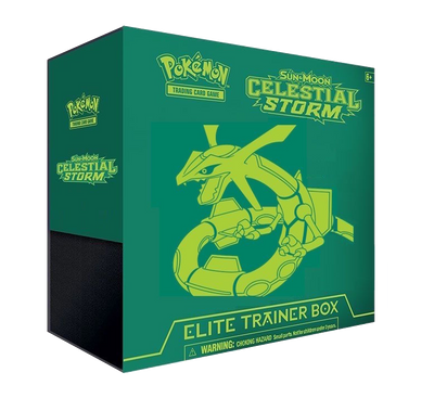 Sun & Moon Celestial Storm Elite Trainer Box