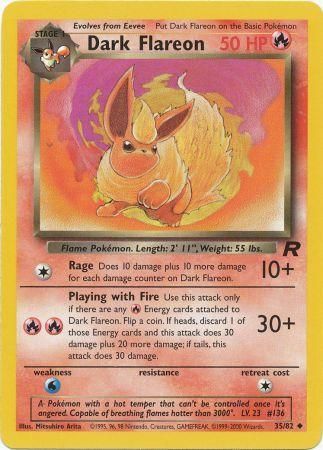 Dark Flareon · Team Rocket (RO) #35