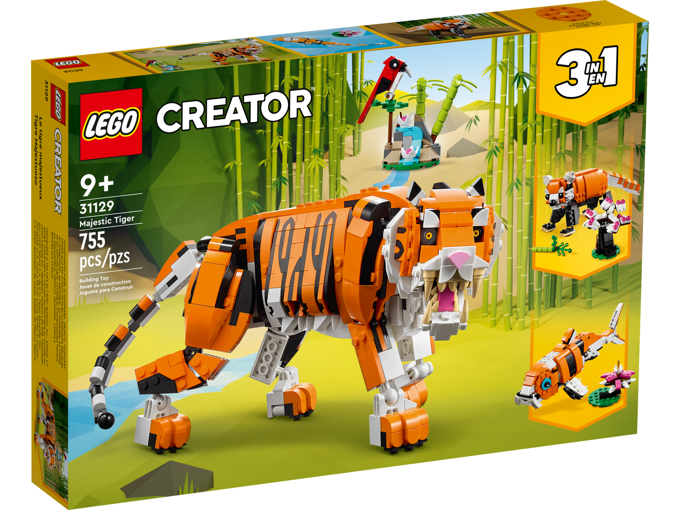 LEGO Creator 3in1 Majestic Tiger (31129)