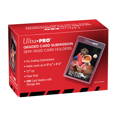 1/2" Lip Semi-Rigid Tall Card Holders (200ct)