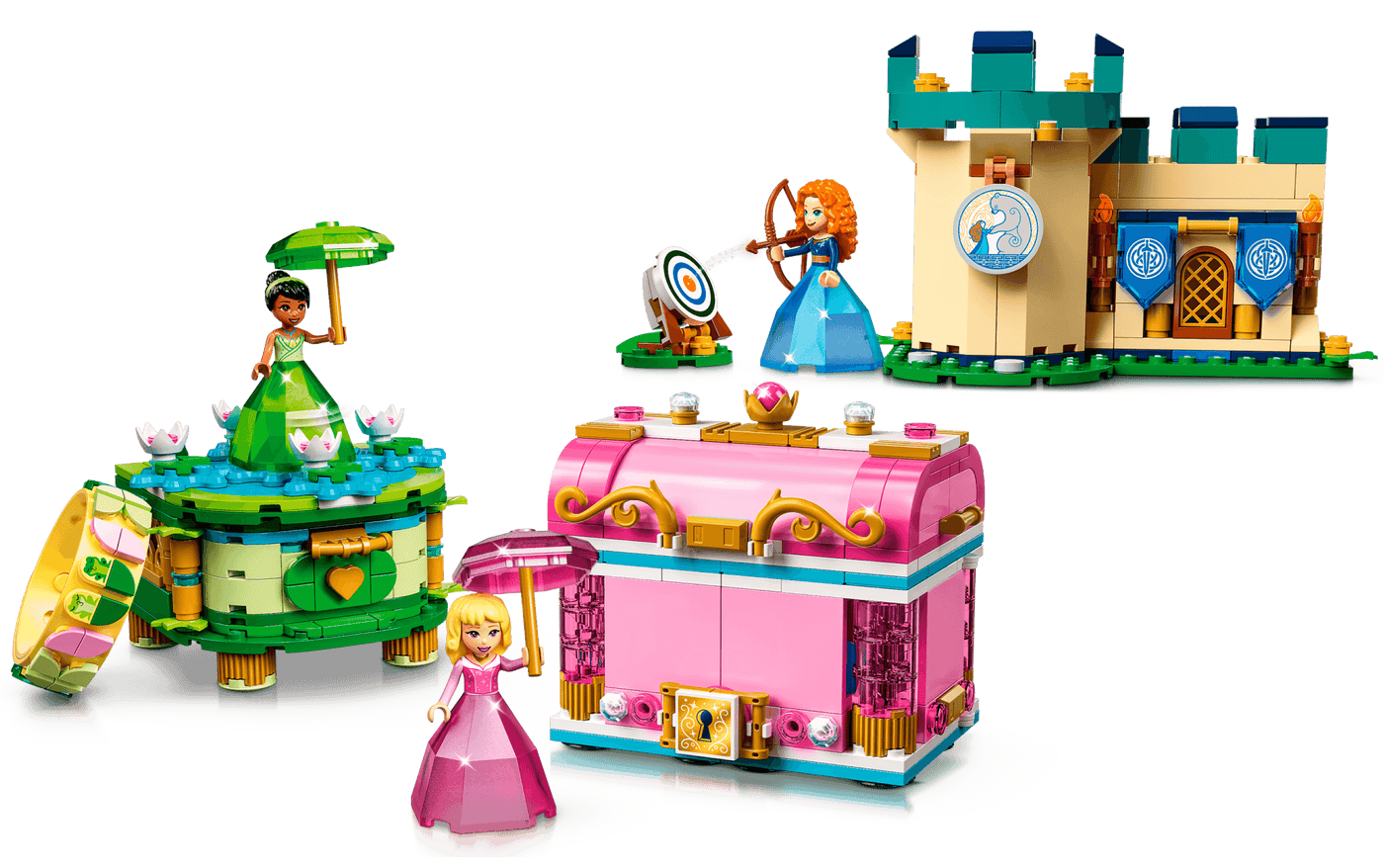 LEGO Aurora, Merida and Tiana’s Enchanted Creations (43203)