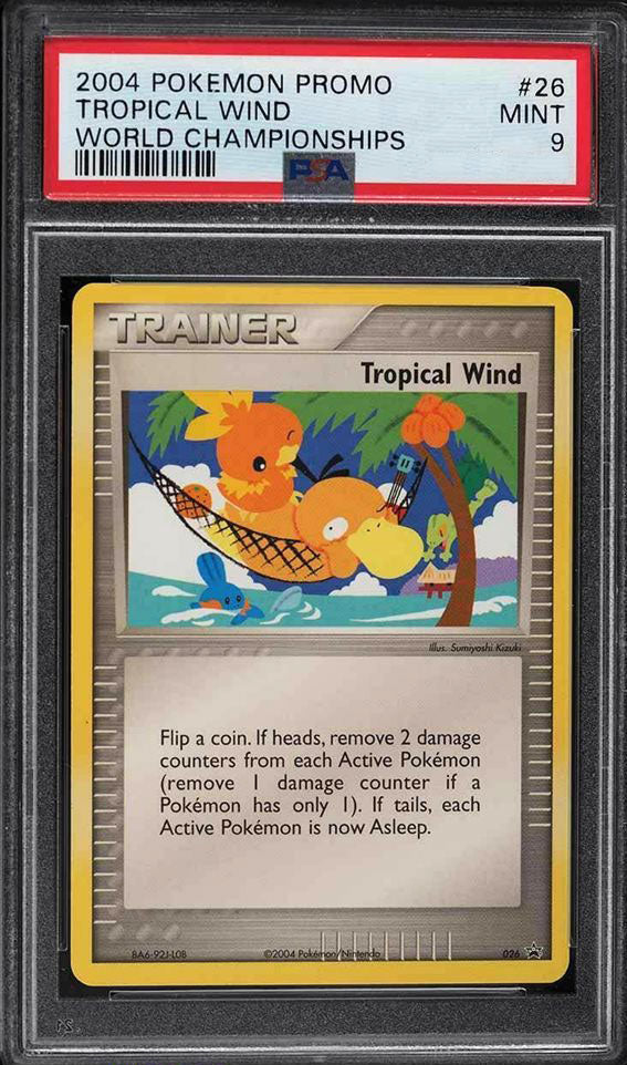 2004 World Promo Tropical Wind #26 (PSA 9)