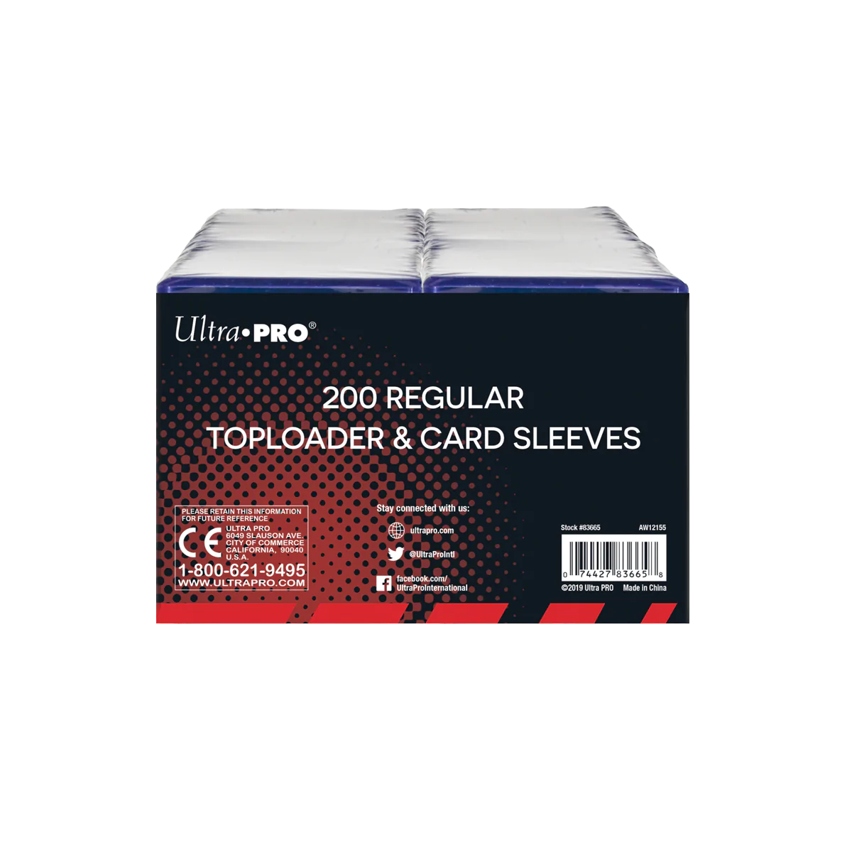 3x4 Topload Card Holder (200 Ct)