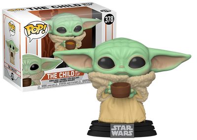 Funko Pop! The Mandalorian The Child (with Cup)