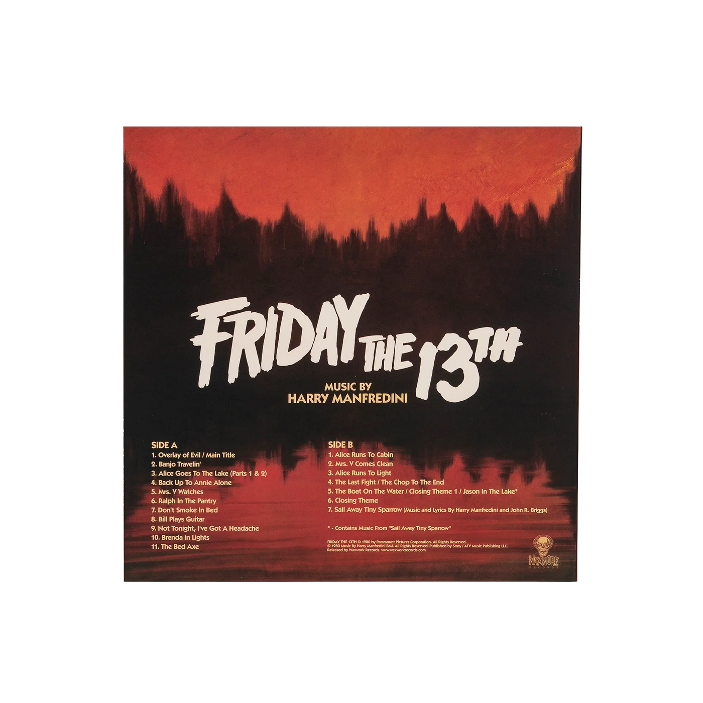 Friday The 13th ("Camp Crystal Lake" Colored Vinyl)