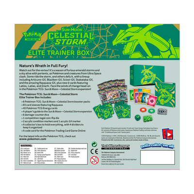 Sun & Moon Celestial Storm Elite Trainer Box