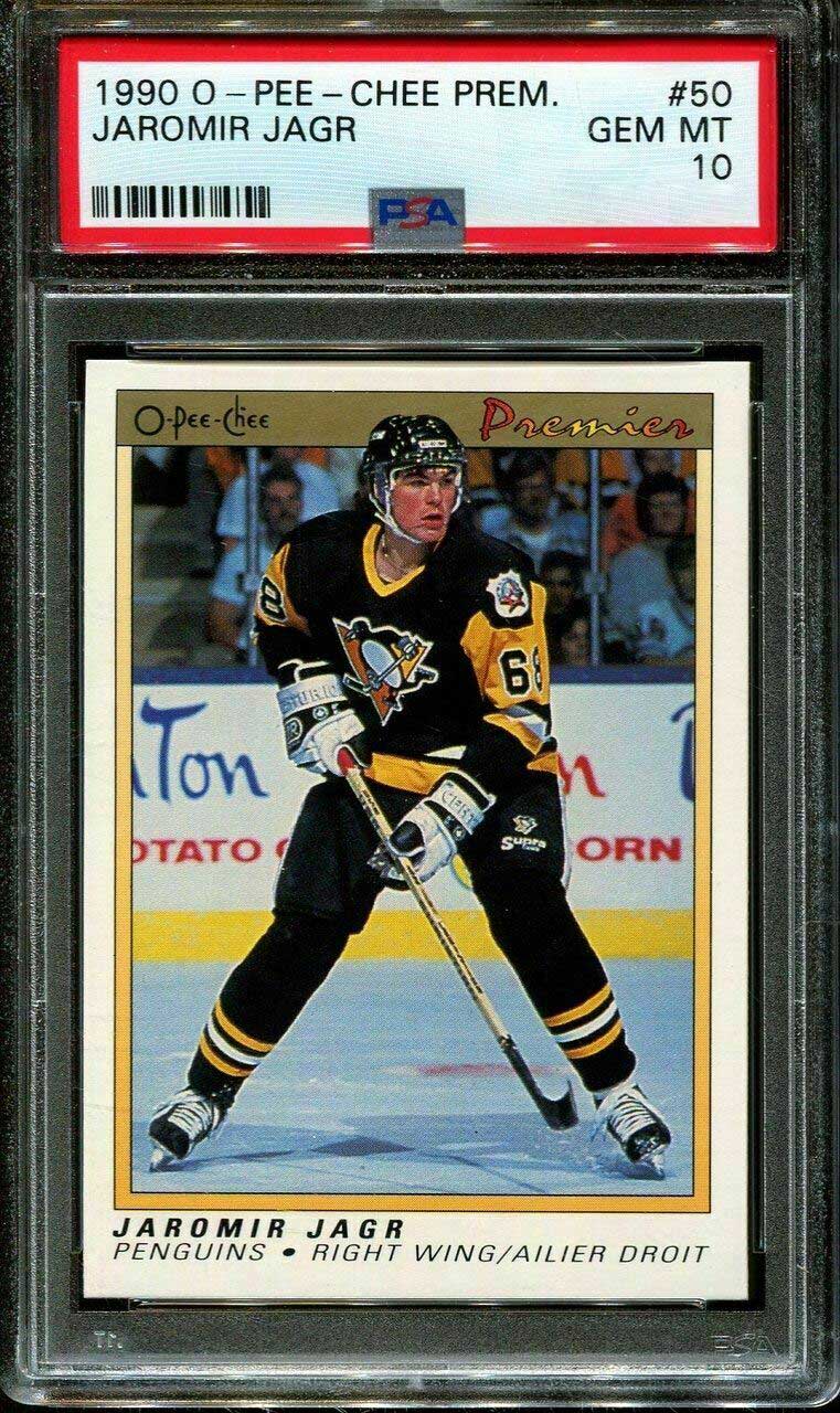 1991 O-Pee-Chee Premier Jaromir Jagr #50 (PSA 10)