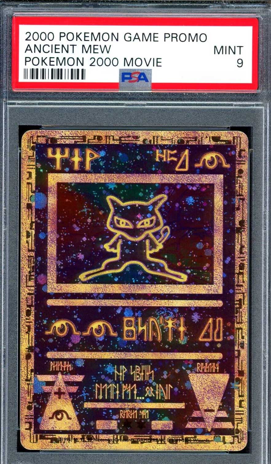 2000 Ancient Mew (POKEMON 2000 MOVIE) (PSA 9)