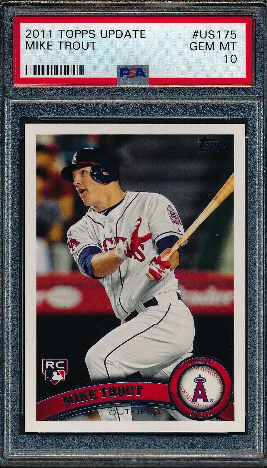 2011 Topps Update Mike Trout #US175 (PSA 10)