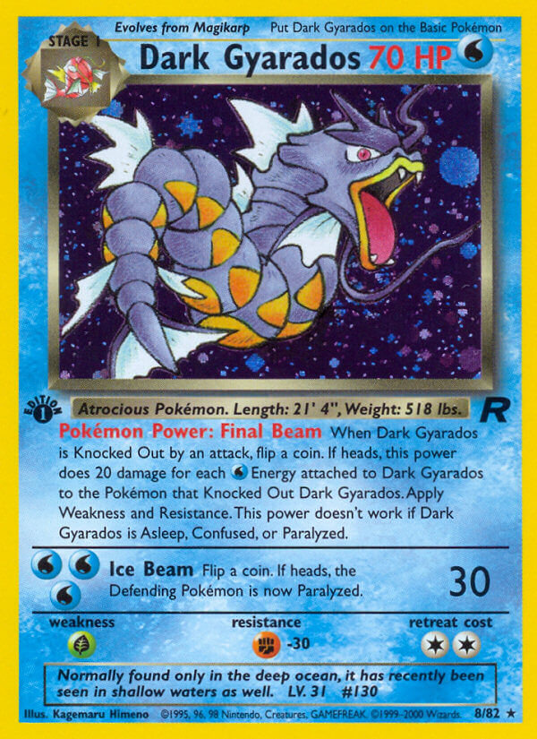 Dark Gyarados · Team Rocket (RO) #8