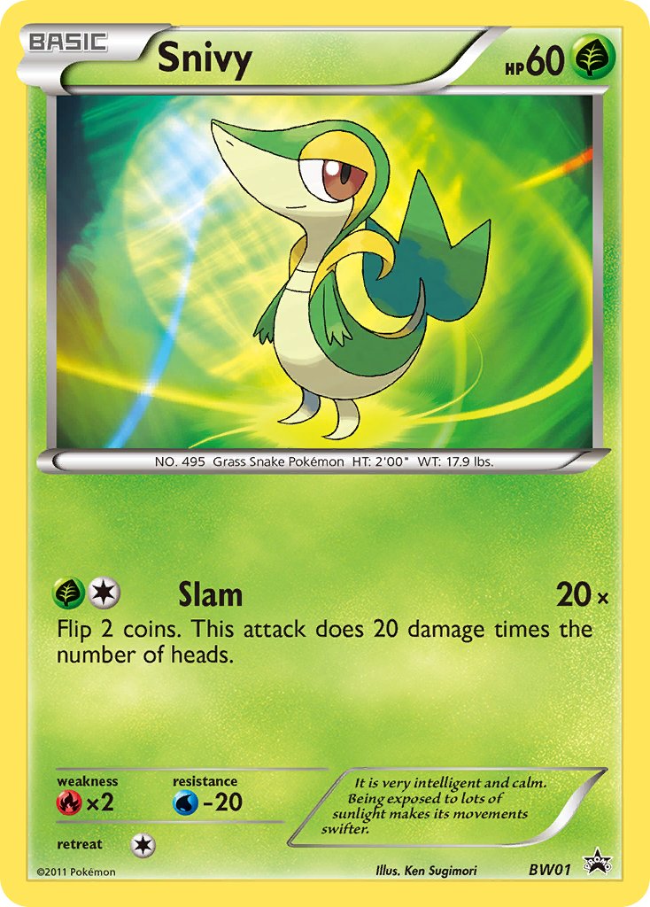 Snivy · Black & White Promos (BWP) #BW01