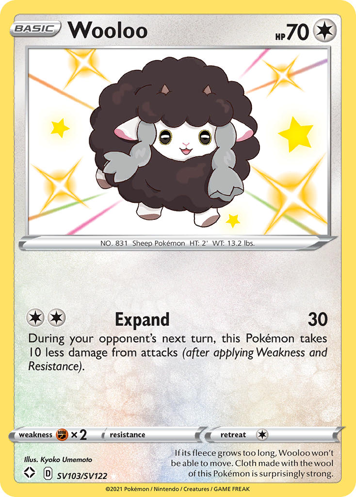 Wooloo · Shining Fates (SHF) #SV103