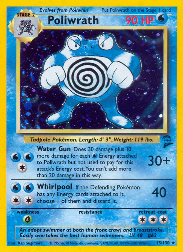 Poliwrath · Base Set 2 (B2) #15